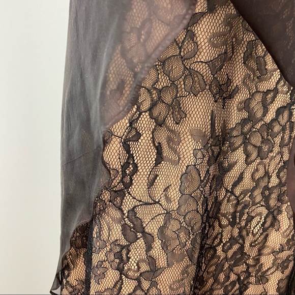 Badgley Mischka Brown Dress - Picture 3 of 5